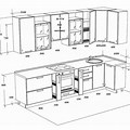 Кухонный Мебель Размеры