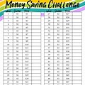 100 Dollar Savings Challenge