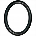 11X14 Black Oval Frame