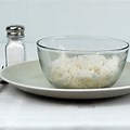 200 Grams of Rice in Plate