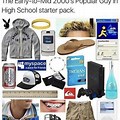 2000s Cool Guy Starter Pack