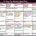 21-Day Fix 1200 Calorie Meal Plan