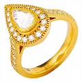 24 Carat Gold Ring On Hand