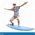 30 Yearl Old Man Surfing