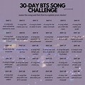30-Day BTS Song Challenge