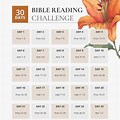 30-Day Bible Reading Challenge