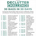 30-Day Declutter Challenge UK