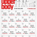 30-Day Easy Upper Body Challenge