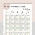 30-Day Office Fitness Challenge
