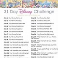 31 Day Disney Challenge