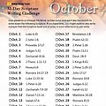 31 Days of October Challenge
