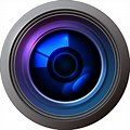 3D Camera Icon Front View