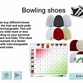 3G Bowling Shoes Slide Chart