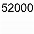 52000 Number Pictures