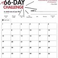 66 Day Challenge Worksheet