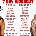 7-Day Workout Beginner