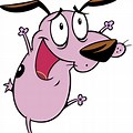 90s Cartoon Characters Courage the Dog