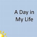 A Day in My Life PowerPoint Free