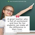 A Good Teacher Quotes