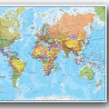 A3 Size World Map