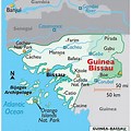 African Map Bissau