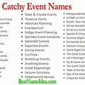 All-Events Names