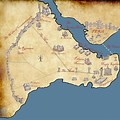 Ancient City of Constantinople Map