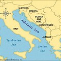Ancient Greece Adriatic Sea Map