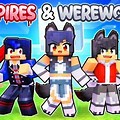 Aphmau Characters in Minecraft Werewolf