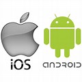 Apple and Android iOS PNG Logo