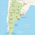 Argentina Lake Location Map