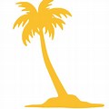 Art Deco Palm Tree Logo