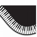 Artistic Abstract Wavy Piano Keys