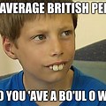 Average British Person Meme