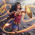 Awesome Wonder Woman Art