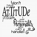 Baby with Attitude Clip Art