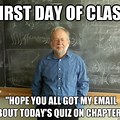 Back to School Professor Meme