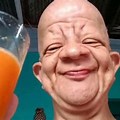 Bald Guy Drinking Milk Meme