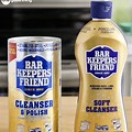 Bar Keepers Friend On Silver Mirror