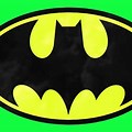 Batman Greenscreen Logo