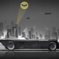 Batmobile Animated Art Side View