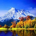 Beautiful Fall Nature Mountains