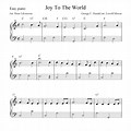 Beginner Easy Christmas Piano Sheet Music