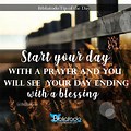 Beginning Your Day with Prayer