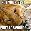 Best Foot Forward Meme