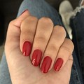 Big Apple Red OPI On Nails