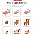 Biggest to Smallest Things Clip Art