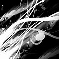 Black and White Abstract Desktop Background