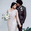 Black and White Christian Wedding in Kerala