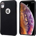 Black iPhone XR Leather Case